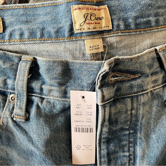 New J. Crew Slim-Fit Jeans style 484 - Picture 4 of 6
